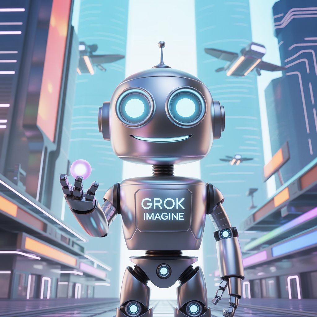 Grok Imagine AI Logo